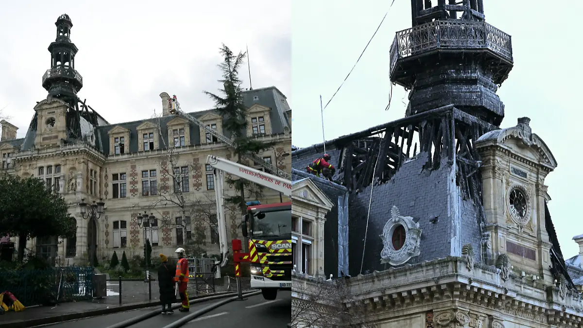 Incendio en París